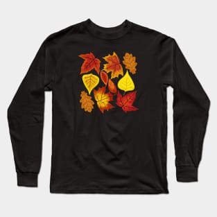 Autumn Leaves Long Sleeve T-Shirt